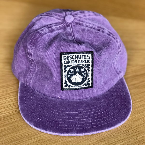 Washed Cotton Purple Hat