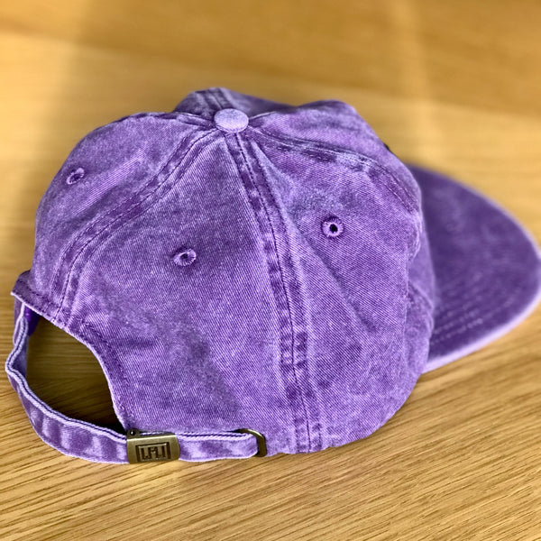 Washed Cotton Purple Hat
